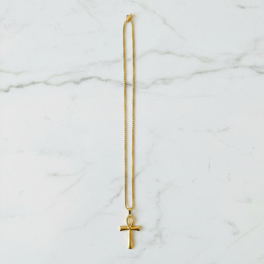 Gold Ankh Necklace - Professional