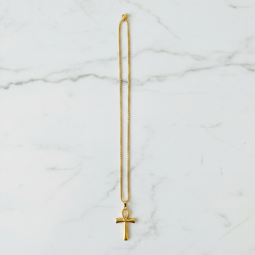 Gold Ankh Necklace - Professional